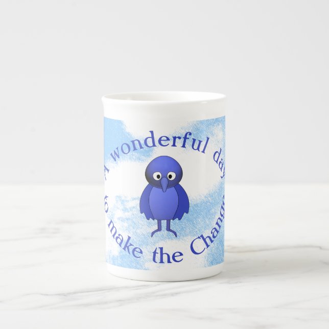 Bluebird Motivation Benporslin Mugg (Framsidan)
