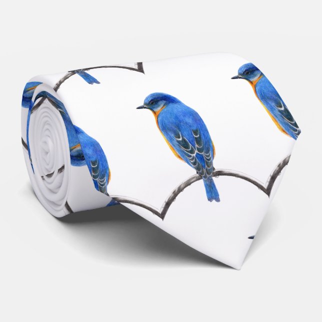 Bluebird Neck Tie Slips (Rullad)