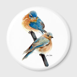 Bluebird par Watercolor Magnet