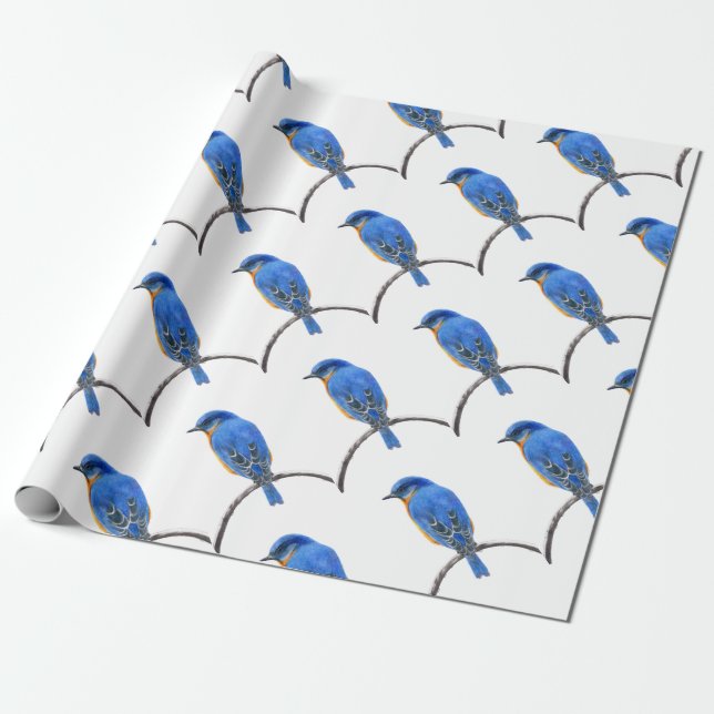 Bluebird Presentpapper (Utrullad)