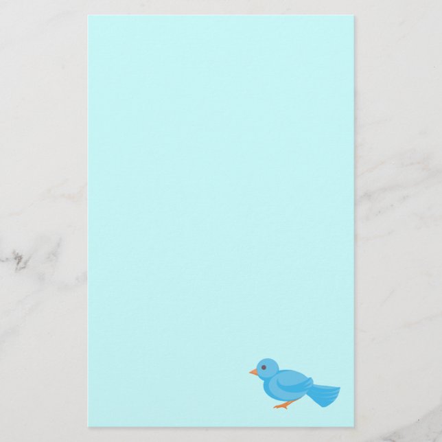 Bluebird Stationery Brevpapper (Framsida)