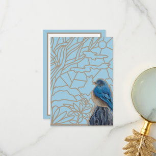 Bluebird Tack-kort Tack Kort
