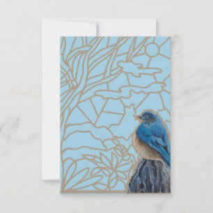Bluebird Tack-kort Tack Kort