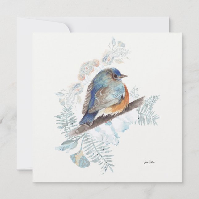 Bluebird Watercolor Art (Framsida)