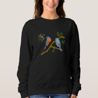 Bluebirds Black Sweatshirt T Shirt