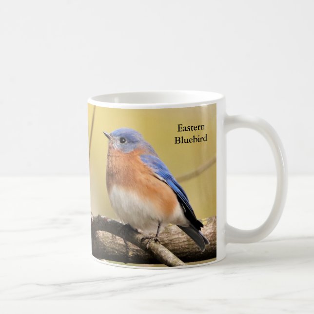 Bluebirds Coffee Mugg by BirdingCollectibles (Höger)