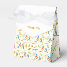 Bluebirds Favor Box Presentaskar