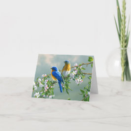 Bluebirds Helgkort