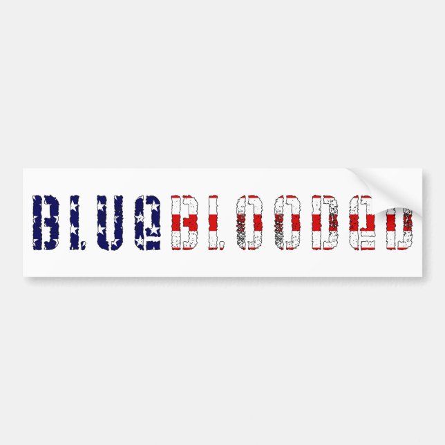 blueblooded. bildekal (Framsidan)