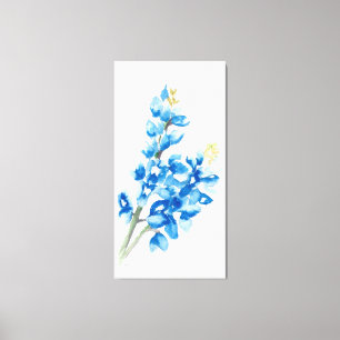Bluebonnet 4 Stretched Kanvastryck