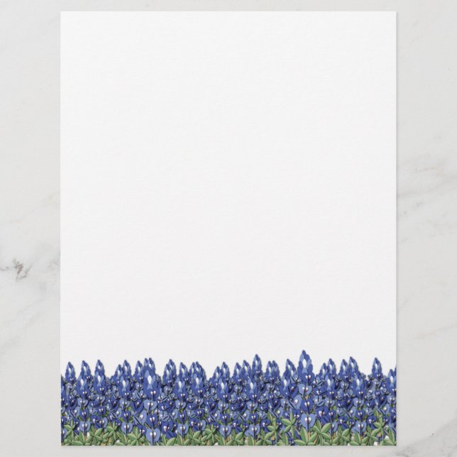Bluebonnet Fält Letterhead (Framsida)