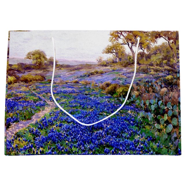 Bluebonnet Landscapes av Julian Onderdonk, (Framsidan)