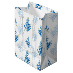 Bluebonnet Mönster Large Gift Bag