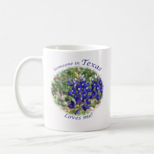 Bluebonnet "någon i Texas älskar mig!", Mugg