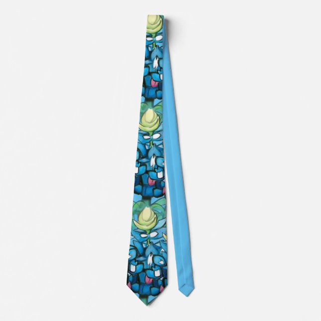 Bluebonnet Necktie Slips (Framsida)