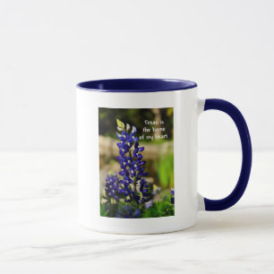 Bluebonnet "Texas är hemmet muggen av för min Mugg