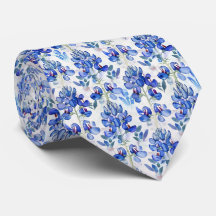 Bluebonnet Texas Vild Flower Mönster