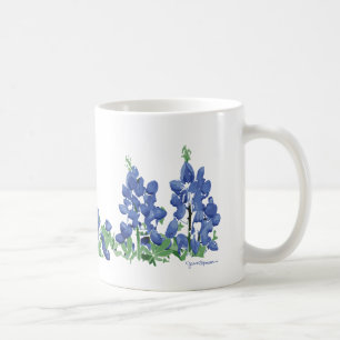 Bluebonnet Vild Flowers, Texas Flowers Kaffemugg