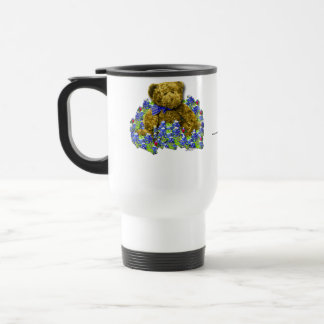 Bluebonnetbjörntravel mug resemugg