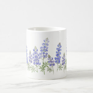 Bluebonnetblommamugg - allt kaffemugg