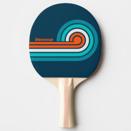 Bluebottle Echo Curl Stripes med namn Pingisracket