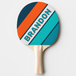 Bluebottle Echo Fetstripad med namn Pingisracket