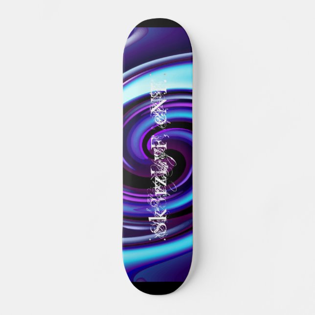 BlueBubble Board Skateboard Bräda 21,5 Cm (Framsida)