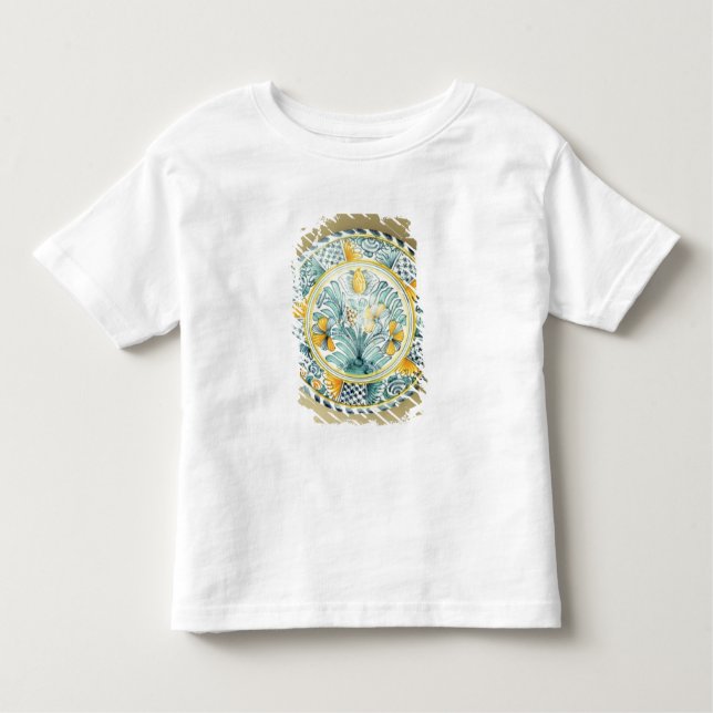 Bluedash Delftware uppladdare, Lambeth krukmakeri T Shirt (Framsida)