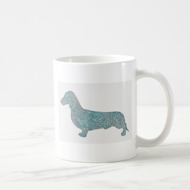 bluedashhound kaffemugg (Höger)