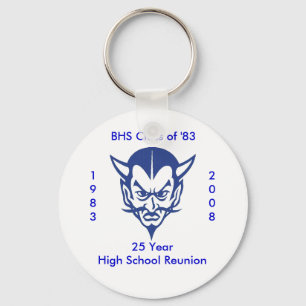 BlueDevil BHS klassificerar av '83, 25 Ye…, - Nyckelring