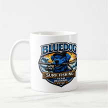 Bluedog 2026 logotyp Tvåtons Mugg, 11 oz
