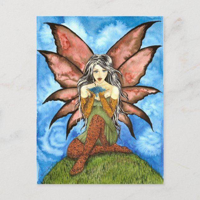 BlueFairyDust Vykort (Framsida)