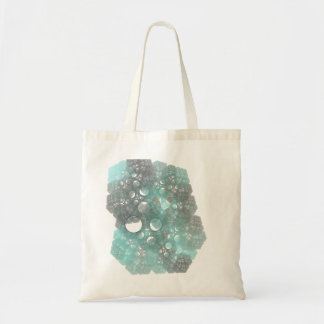 BlueFall abstrakt Fractaldesign Tygkasse