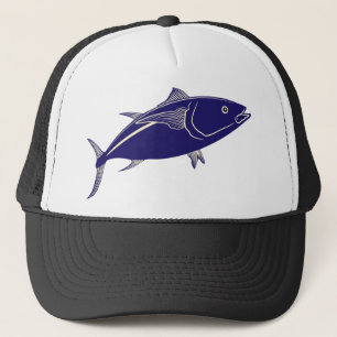 Bluefintonfiskfisk Truckerkeps