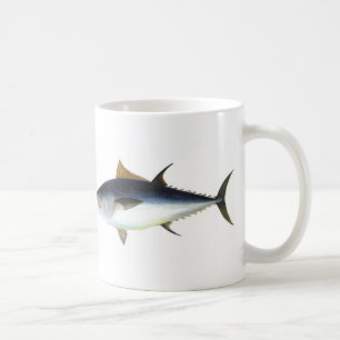 Bluefintonfiskillustration Kaffemugg