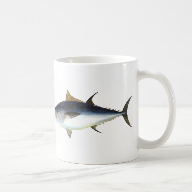 Bluefintonfiskillustration Kaffemugg (Höger)