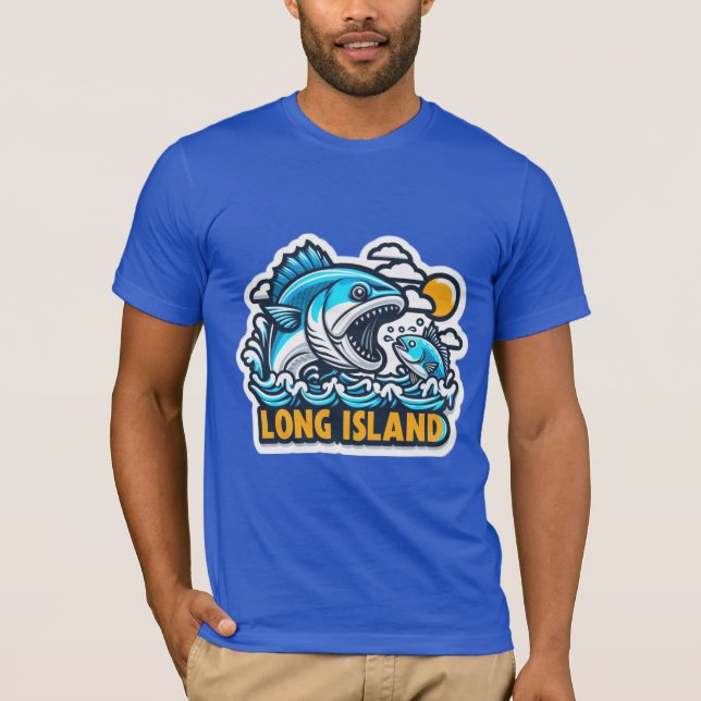 BLUEFISH-LONG ISLAND 2 T SHIRT (Framsida)