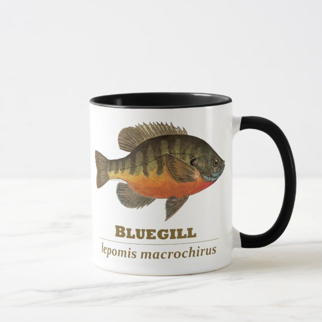 Bluegill Bream Fishing Mugg (Höger)