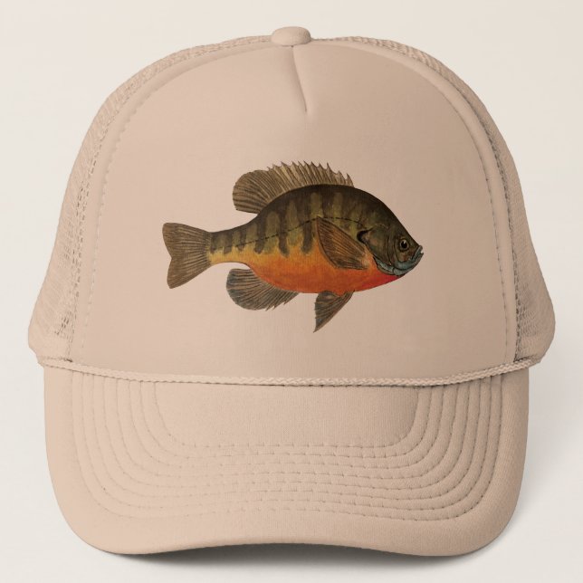 Bluegill Bream Fishing Sunfish's Tan Keps (Framsida)