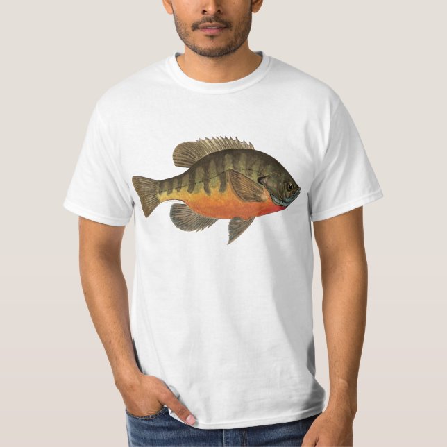 Bluegill Bream T-shirt (Framsida)