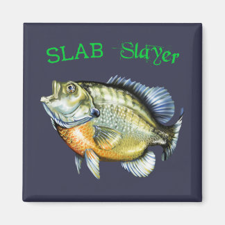 Bluegill Sunfish Slab Sayer Magnet