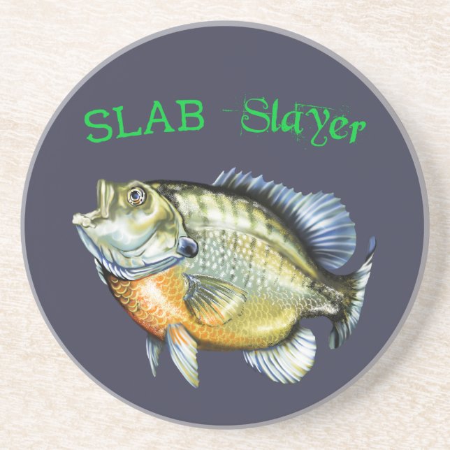 Bluegill Sunfish Slab Sayer Underlägg (Framsidan)