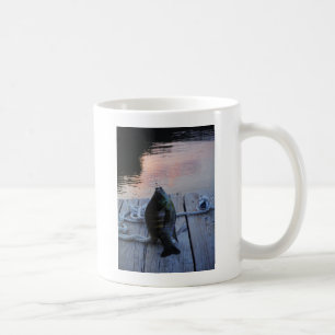 Bluegill vid sunset Sjö Arrowhad Kaffemugg