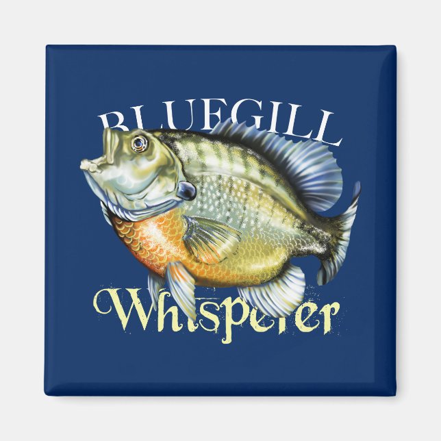Bluegill Whisperer Magnet (Framsidan)
