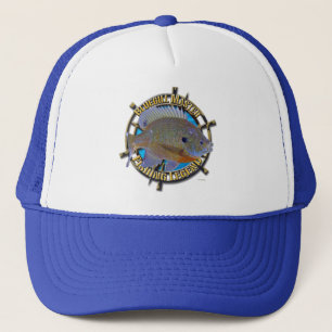 Bluegillfiskelegend Truckerkeps