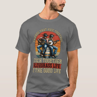 Blueglass Music Friendshat Plocka Land Music T Shirt