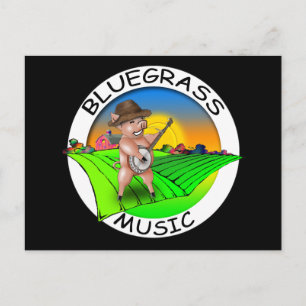 Blueglass Music Vykort