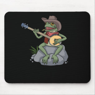 Bluegräs Banjo Frog Land Music Gift Banjo Musmatta
