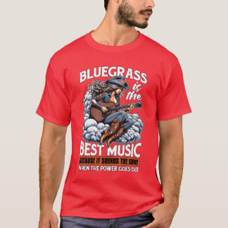 Bluegräs Ishe Best Music Kärlek Land Music Boy T Shirt