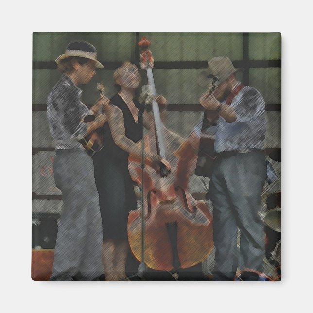 Bluegräs Trio Magnet (Framsidan)